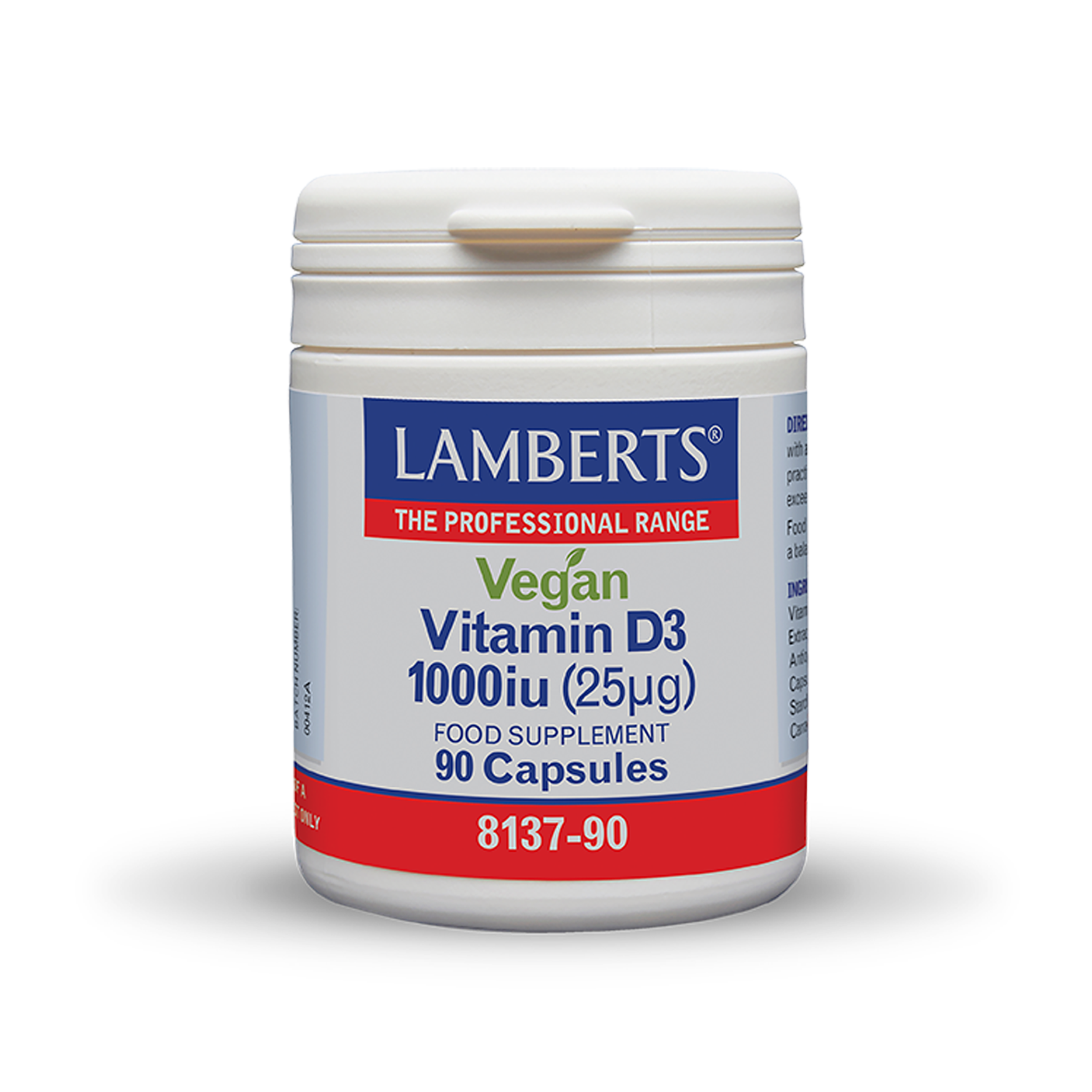 Vegan Vitamin  D3 1000iu