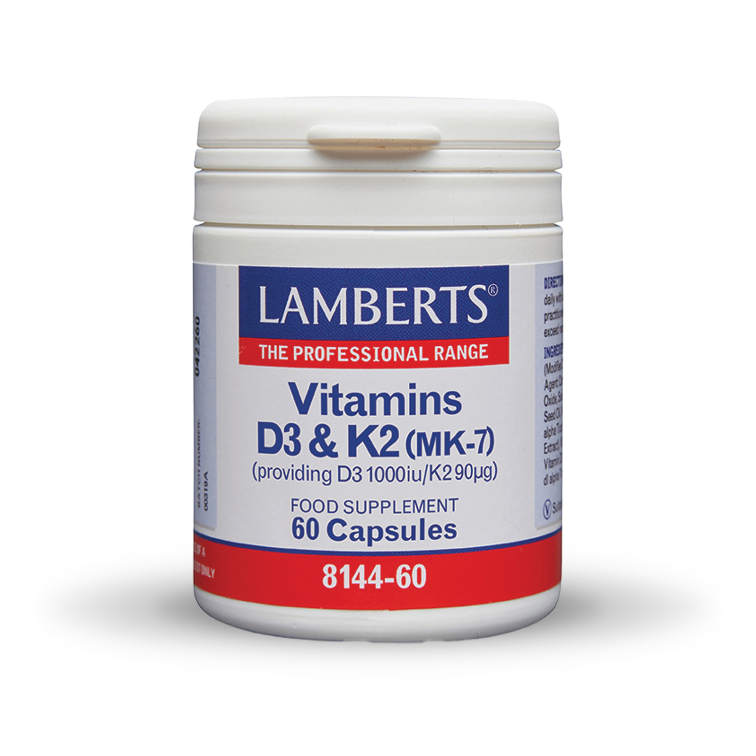 Vitamin D3 1000iu & K2 90 µg