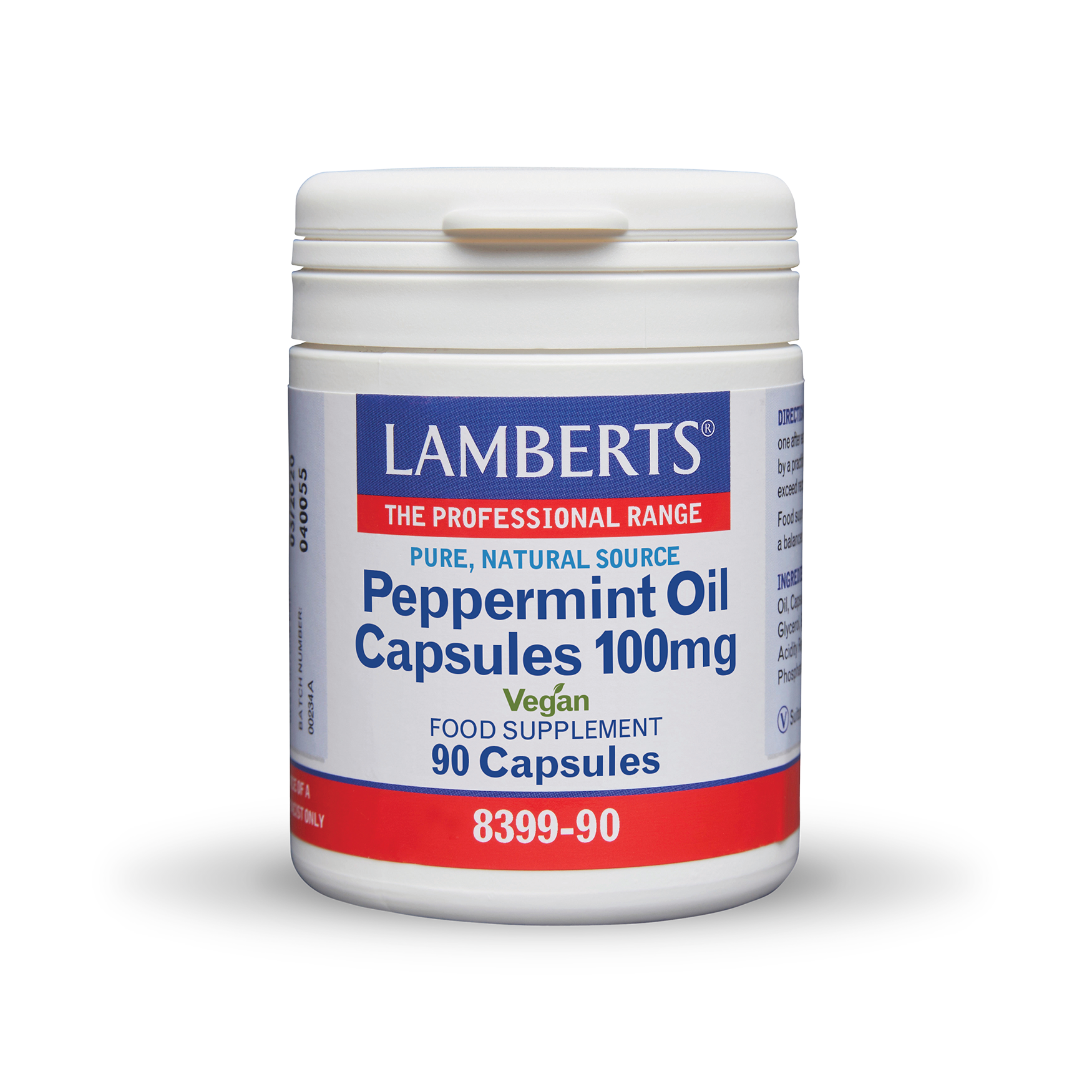 Peppermint Oil Capsules 100mg