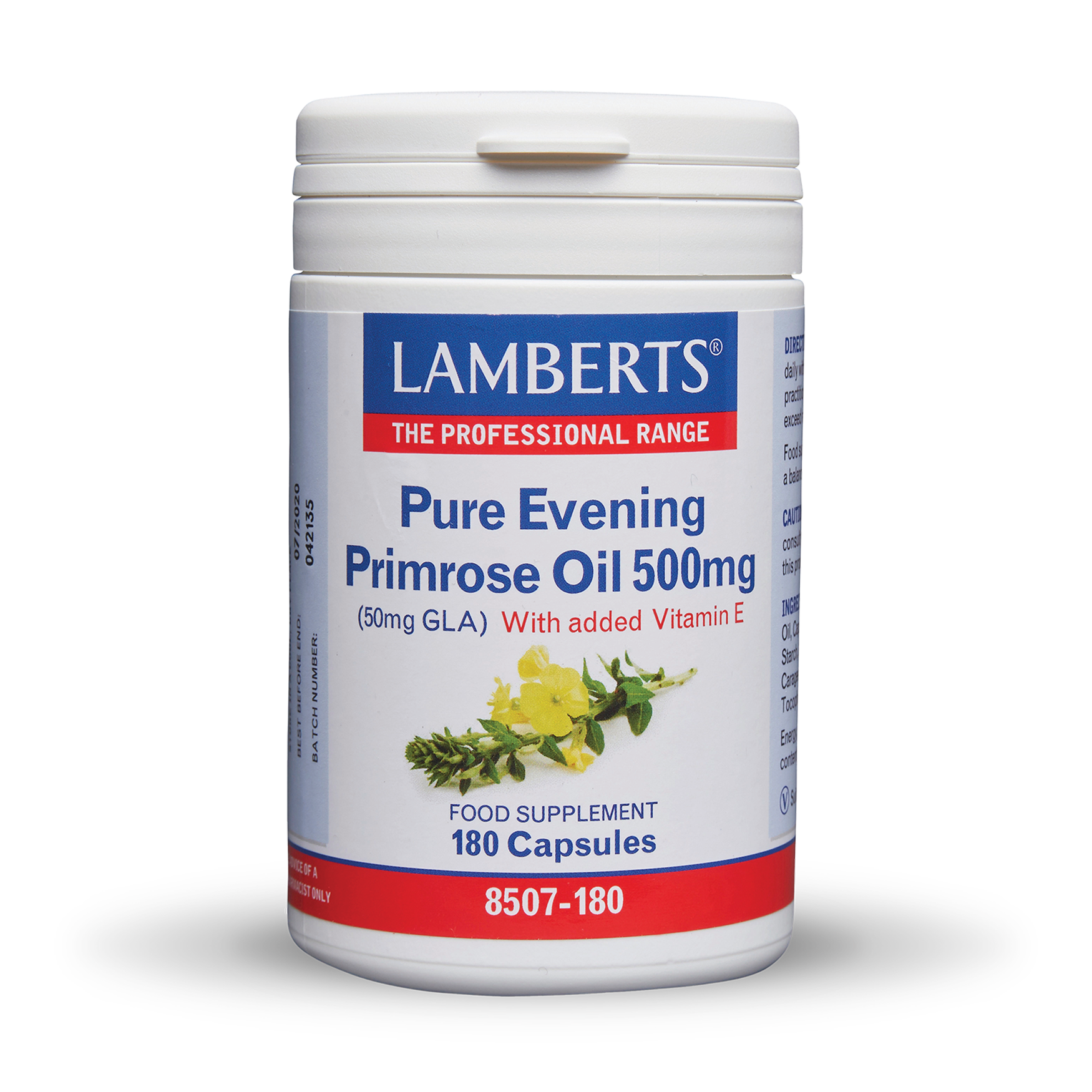 Pure Evening Primrose Oil 500mg