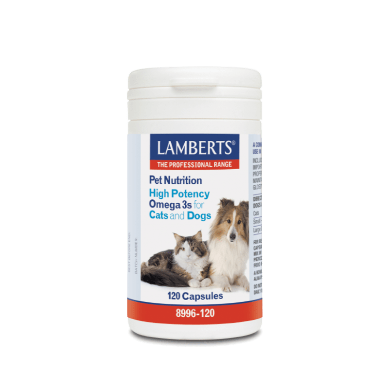 High Potency Omega 3s for Cats and Dogs