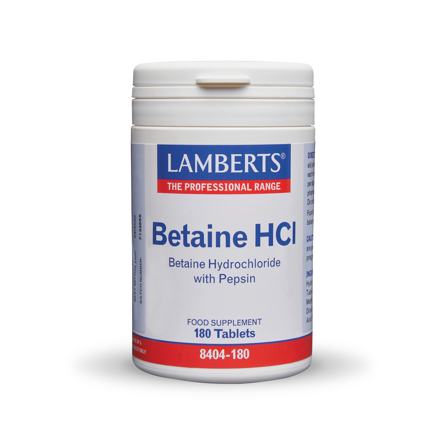 Betaine HCI with Pepsin