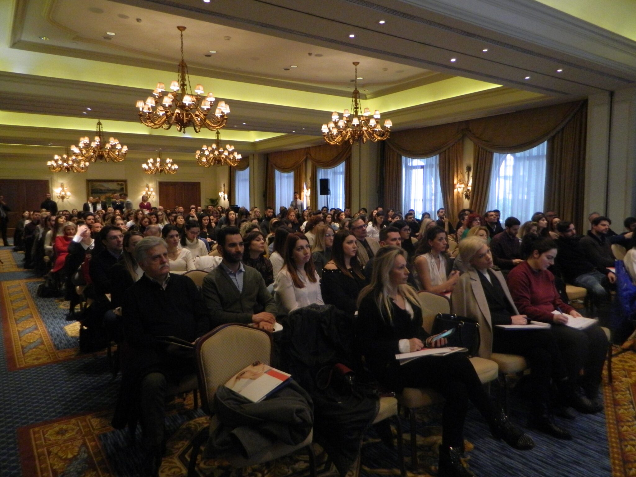 Great success at the Interactive Seminar at the Hotel Grande Bretagne