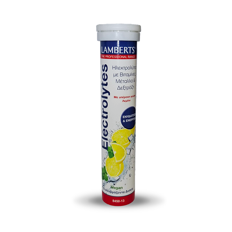 Electrolytes αναβράζοντα δισκία με Γεύση Λεμόνι